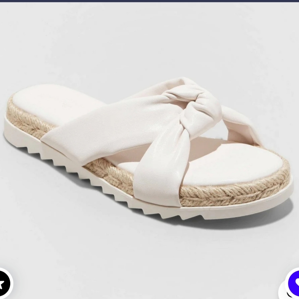 Universal Thread Women's Dena Knotted Espadrille … - image 1